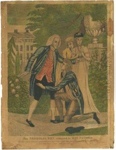 The Prodigal Son In Misery *the Prodigal Son Returned To His Father by Amos Doolittle