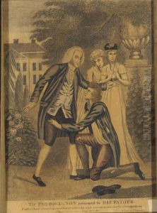 The Prodigal Sonce (shadwell 110-113) by Amos Doolittle