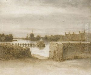 View Of Alkmaar, Looking Towards The Zeglis by Lambert Doomer
