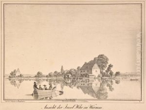 "ansicht Der Insel Wohr Imwurmsee" "ansicht Der Insel Wohr Imwurmsee"