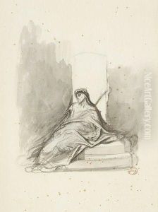 Homme Etendu A La Colonne Homme Etendu A La Colonne