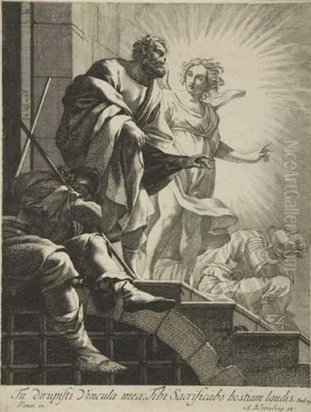 Die Befreiung Des Hl. Petrus Aus Dem Gefangnis. - view 1