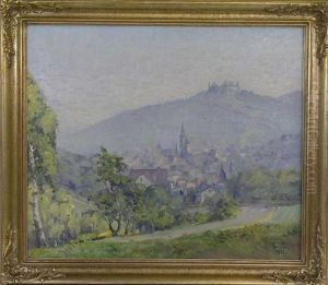 "ansicht Von Coburg Mit Blick Auf Die Veste". by Ernst Dorn