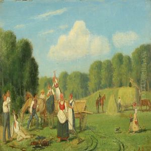 Harvest Scenery by Anton Laurids Johannes Dorph
