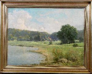 Seelandschaft M. Gehoft by F.Th. Dose