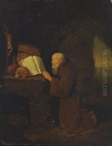 Saint Jerome by Gerrit Dou