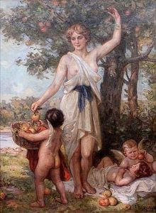 Allegory Of Autumn by Frantisek Bohumil Doubek