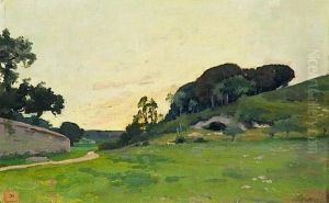 Paysage by Henri-Lucien Doucet