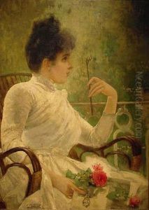 Jeune Femme by Henri-Lucien Doucet