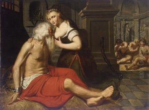 Cimon And Pero ('caritas Romana') by Gerard Douffet