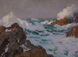 Midsummer Sunlight After A Storm by Paul Dougherty