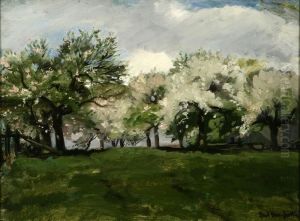 Flowering Fruit Trees by Paul Dougherty