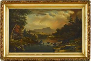 Hudson River View by Thomas Doughty