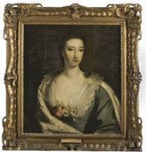 Portrait Of A Woman Mary, Duchess Of Norfolk by William Doughty