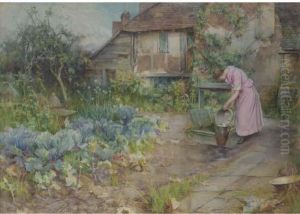 Fetching Water From The Well by James Douglas