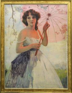 Jeune Femme A L'ombrelle