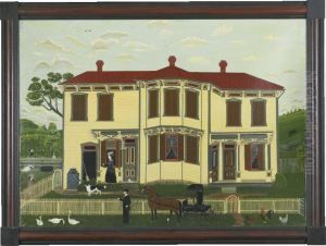 Yellow-framed Victorian Farmhouse Of Apple Creek Ohio