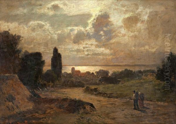 Landscape With A Sunset - view 1