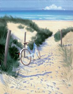  Chemin De Plage. Ile Doleron  by Henri Douzil