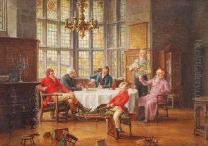 An Afternoon Drink by Margaret Dovaston