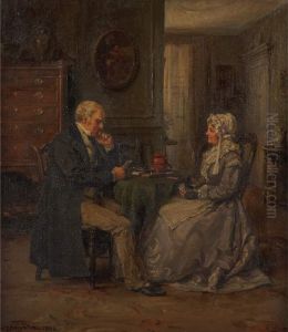 An Evening Of Cards by Margaret Dovaston