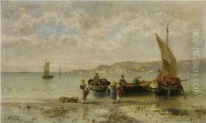 Il Ritorno Dei Pescatori by Achille Dovera