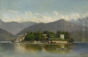 Blick Auf Die Isola Bella Im Lago Maggiore