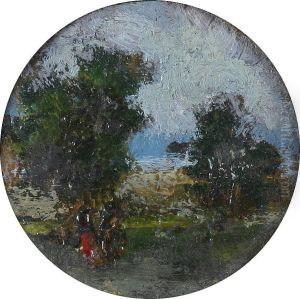 Paesaggio by Achille Dovera