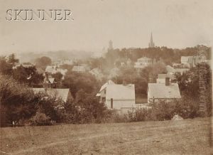 The Village Of Ipswich. by Arthur Wesley Dow