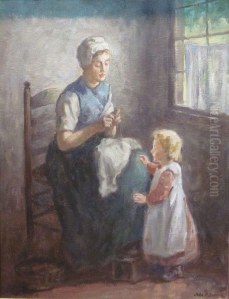 The Sewing Lesson - view 1