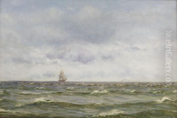 Shipping Off The Coast - view 1