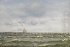 Shipping Off The Coast by John Patrick Downie