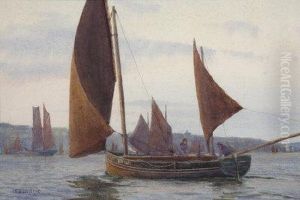 Fishing Boats. by John E. Downing
