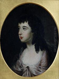 A Portrait Of A Girl by John Downman