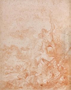 Neptune Et Amphitrite, Ou Allegorie De La Peche by Gabriel Francois Doyen