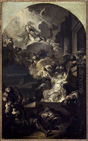 Le Miracle Des Ardents by Gabriel Francois Doyen