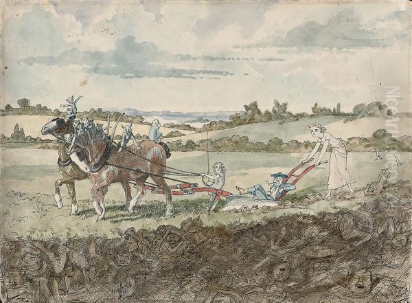 Ploughing - view 1