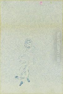 A Girl In A Fairy Cluster