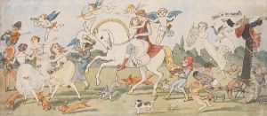 Bless Ye My Children, A Fairy Procession by Charles Altamont Doyle
