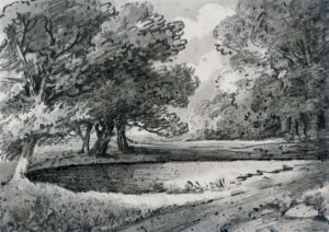 The Road Beside The Pond