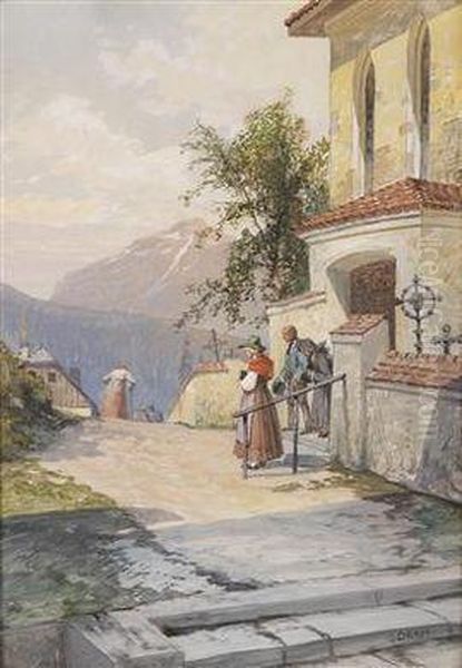 Going To Churchin Hallstadt - view 1