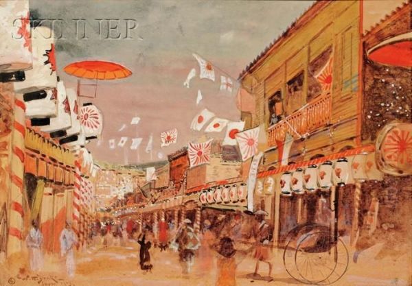 Street In Japan - view 1