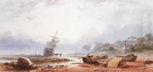 Unloading A Beached Vessel