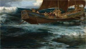 The Wrath Of The Sea God by Herbert James Draper