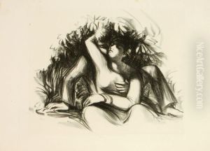 Liebespaar by Richard Eduard Dreher