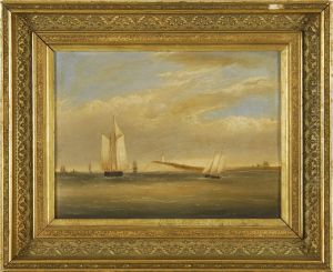 Long Island Boston Harbor by Clement Drew
