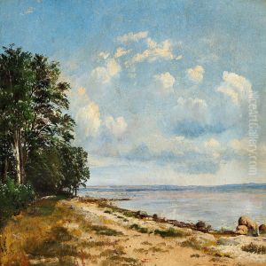 Strandparti Pa Brandso by Dankvart Dreyer