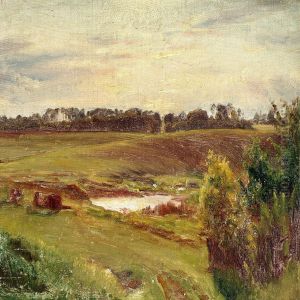 Landscape With A Moor by Dankvart Dreyer