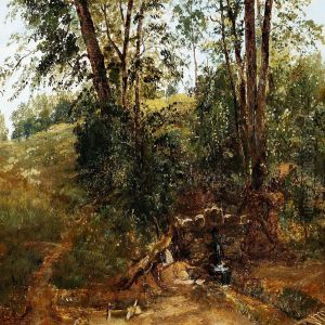 The Caroline Spring Near Naesby, Funen by Dankvart Dreyer