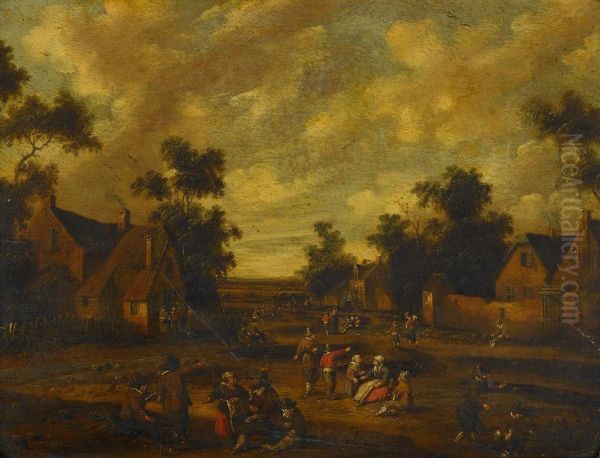 A Village Kermesse - view 1